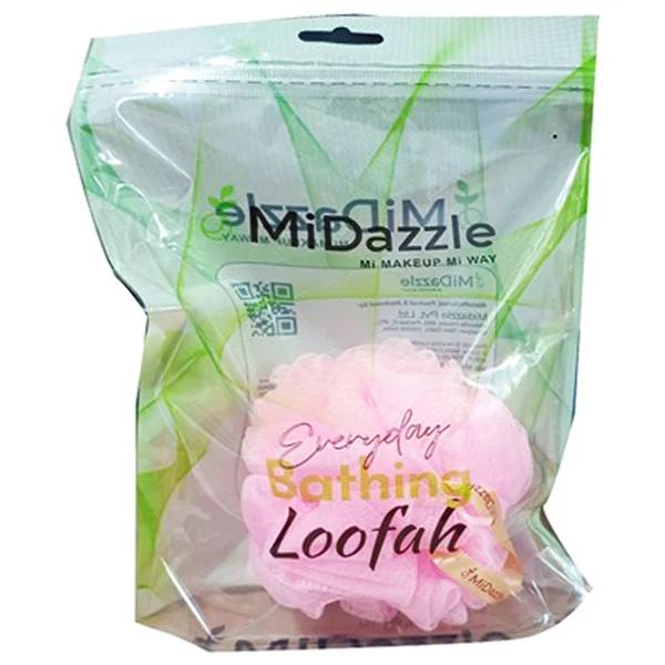 Midazzle Everyday Bathing Loofah (Minl6007), 1 Count, Pack of 1