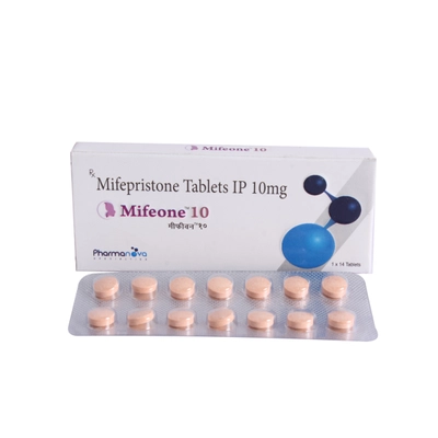 MIFEONE 10MG SOFTGEL CAPSULE 14'S, Pack of 14 TabletS