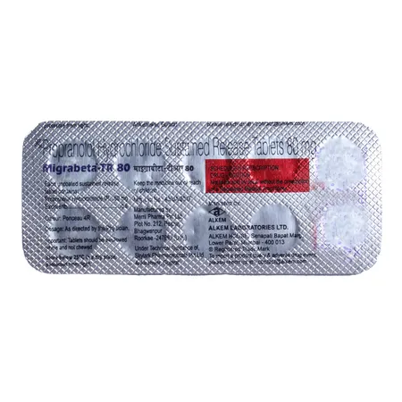 Migrabeta TR 80 Capsule 10's