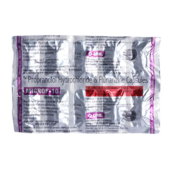Migrof-10 Capsule 10's, Pack of 10
