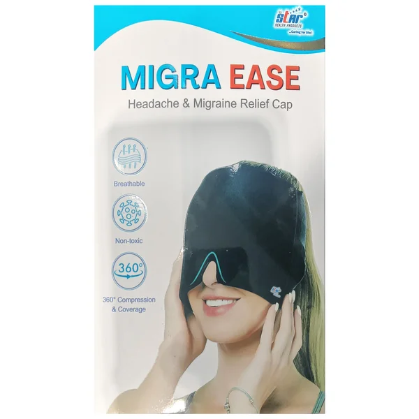 Star Migra Ease Headache & Migraine Relief Cap H&C-26, 1 Count