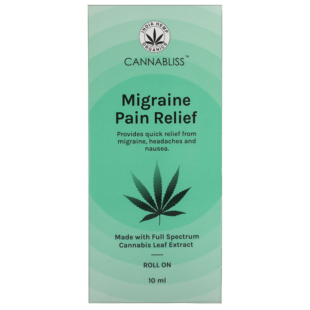Cannabliss Migraine Pain Relief Oil, 10 ml, Pack of 1 Cannabliss Migraine Pain Relief Oil, 10 ml, Pack of 1