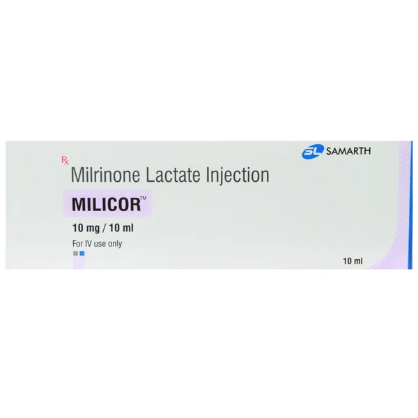 Milicor 10mg Injection 10 ml, Pack of 1 INJECTION