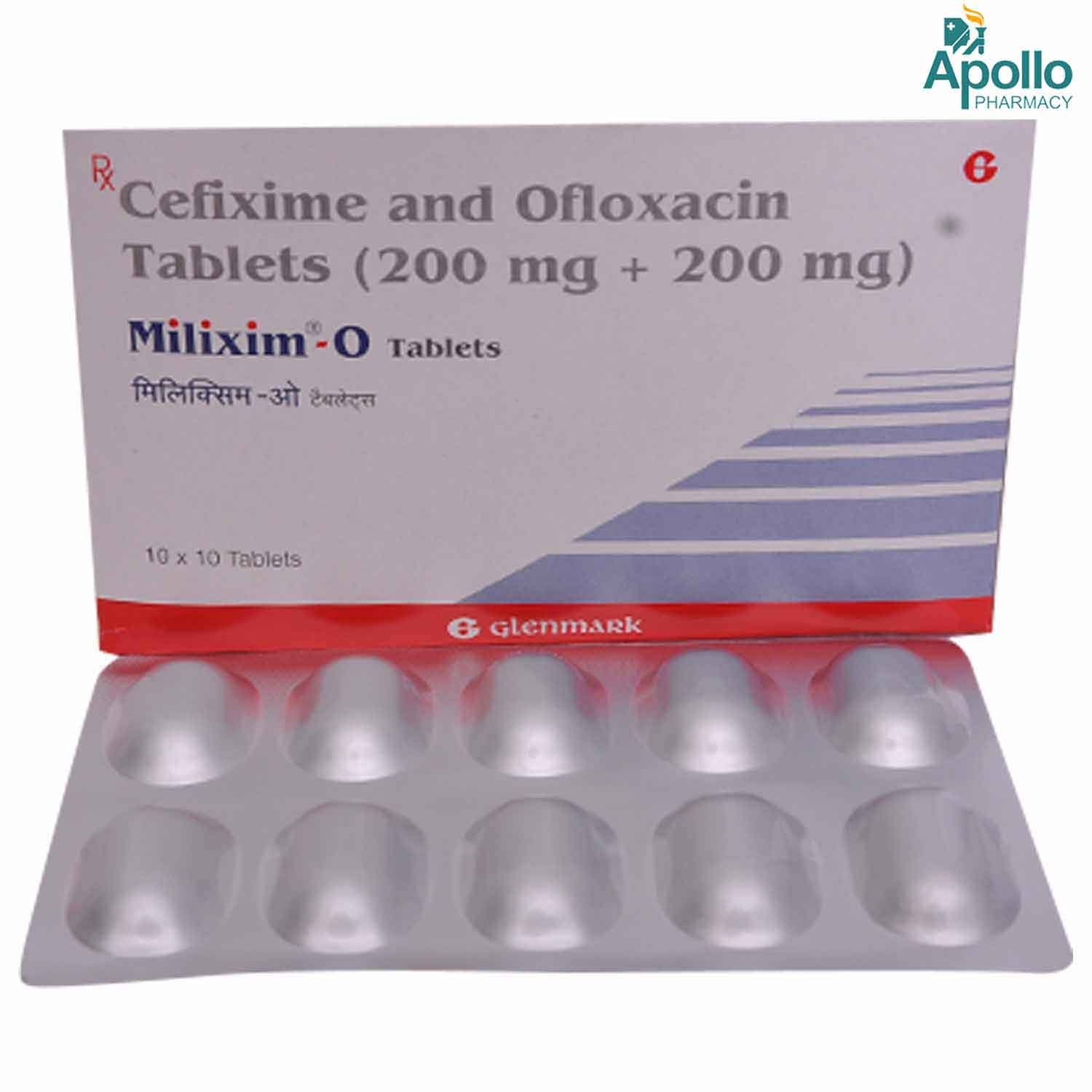 Milixim-O Tablet 10's, Pack of 10 TABLETS Milixim-O Tablet 10's, Pack of 10 TABLETS