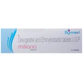 Miliana Tablet 21's, Pack of 1 TABLET