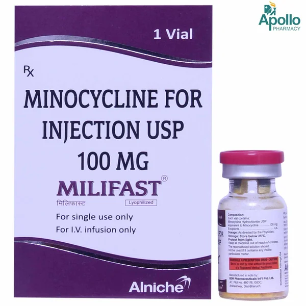 Milifast 100 mg Injection 1's, Pack of 1 Injection