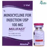 Milifast 100 mg Injection 1's, Pack of 1 Injection