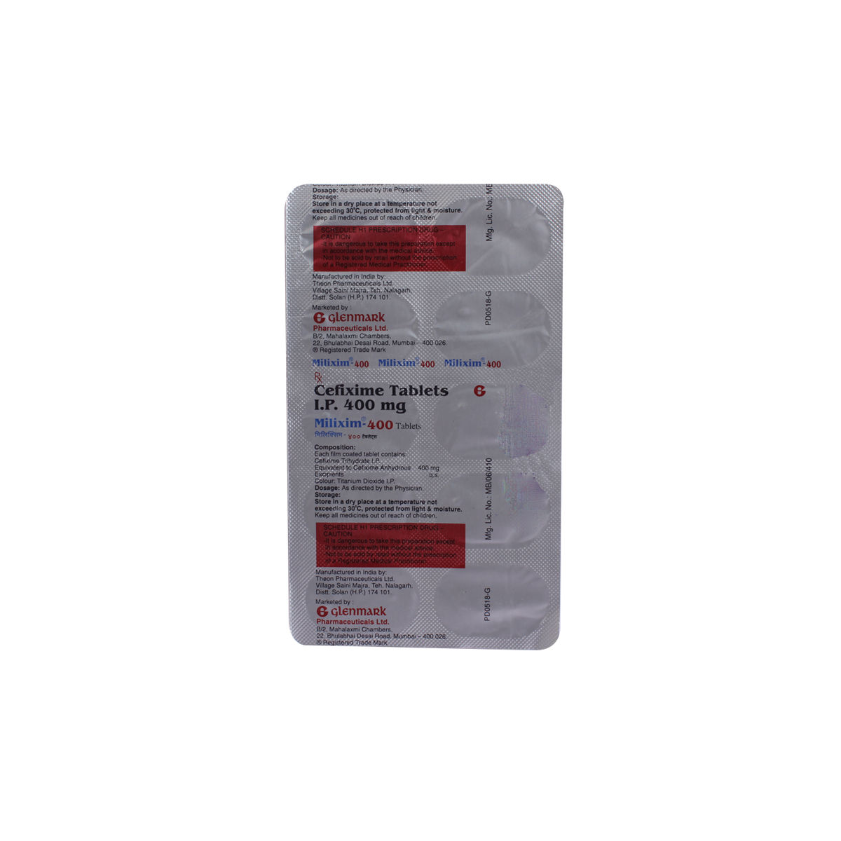 Milixim 400 mg Tablet 10's Price, Uses, Side Effects, Composition ...