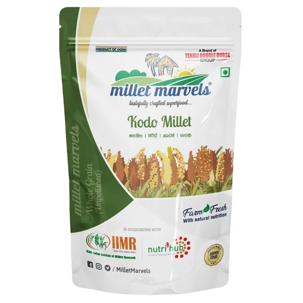 Millet Marvels Kodo Millet, 500 gm, Pack of 1