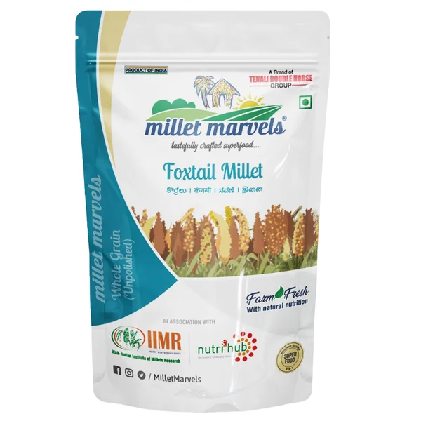 Millet Marvels Foxtail Millet, 500 gm, Pack of 1