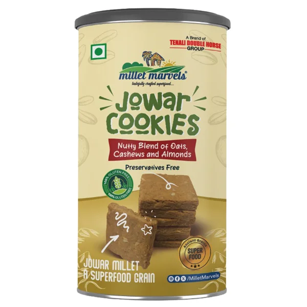 Millet Marvels Jowar Cookies, 150 gm