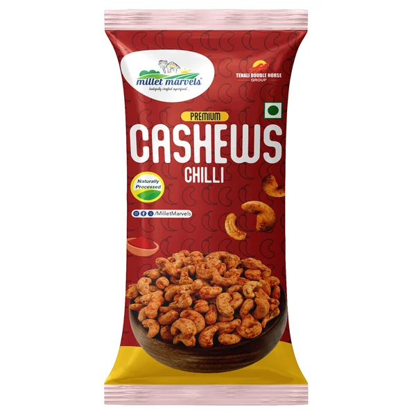 Millet Marvels Cashew Chilli, 25 gm