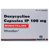Minicycline Capsule 10's, Pack of 10 CapsuleS