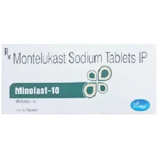 Minolast 10 mg Tablet 10's