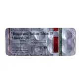 MINIRAB TABLET 20MG, Pack of 10 TABLETS