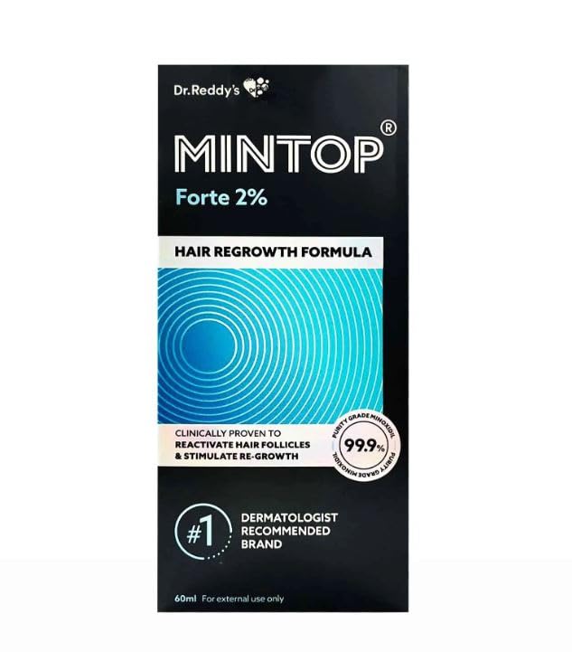 Mintop Forte 2% Topical Solution 60 ml, Pack of 1 Solution Mintop Forte 2% Topical Solution 60 ml, Pack of 1 Solution