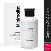 Minimalist 2% Salicylic Acid + LHA Cleanser | Reduces Acne and Balances Oil | 100 ml, Pack of 1
