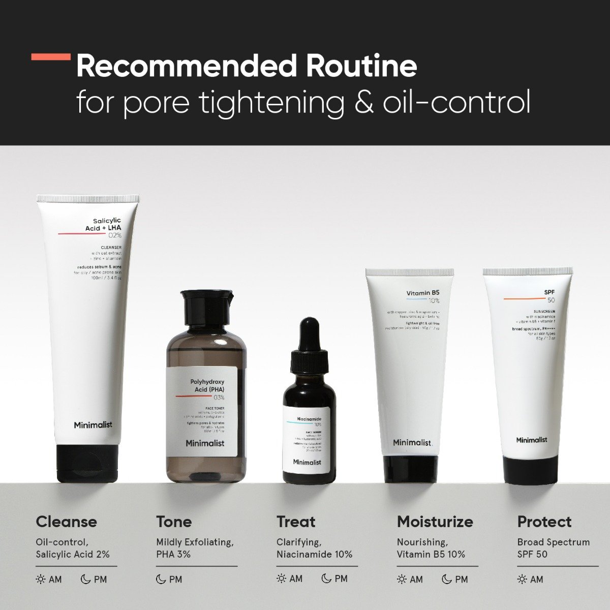 Minimalist 03% PHA Face Toner 150 ml| Tightens Pores and Exfoliates Skin, Pack of 1 Minimalist 03% PHA Face Toner 150 ml| Tightens Pores and Exfoliates Skin, Pack of 1