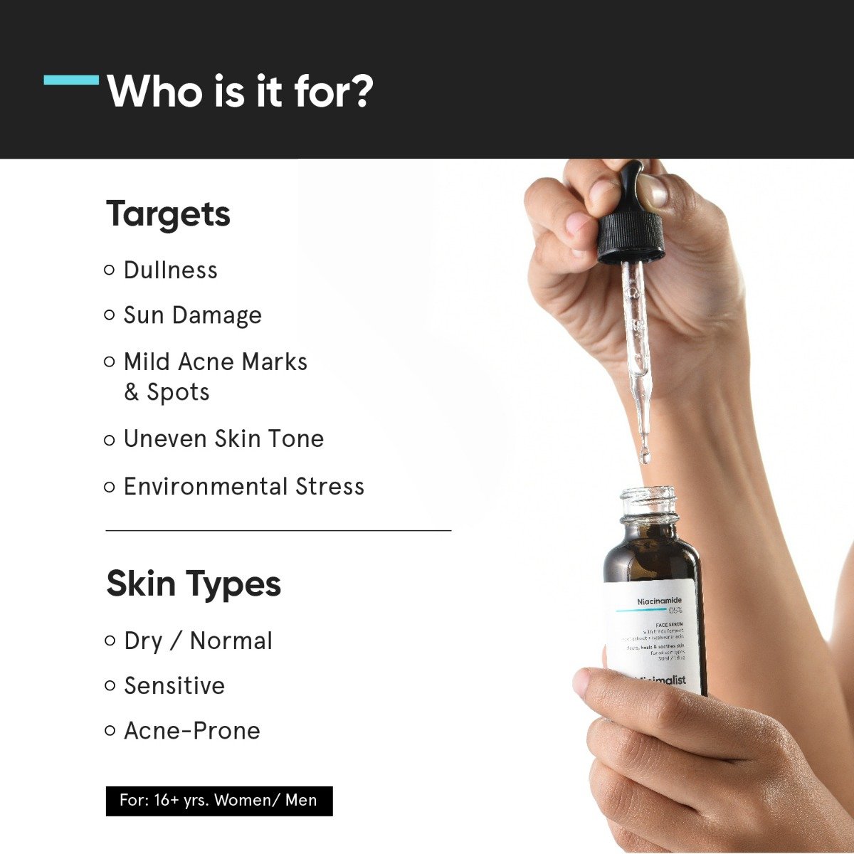 Minimalist 05% Niacinamide Face Serum 30 ml | Reduces Dullness and Acne Spots, Pack of 1 Minimalist 05% Niacinamide Face Serum 30 ml | Reduces Dullness and Acne Spots, Pack of 1