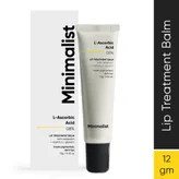Minimalist 08% L-Ascorbic Acid Lip Treatment Balm | Treats and Nourishes Dark Lips | 12 gm, Pack of 1