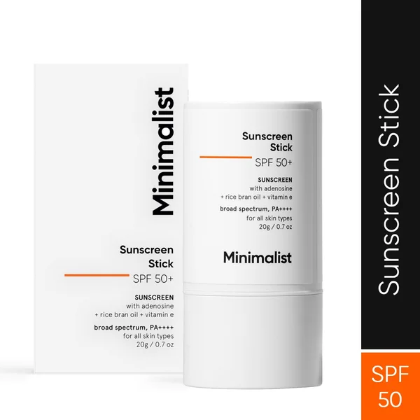 Minimalist SPF 50+ Sunscreen Stick, 20 gm, Pack of 1
