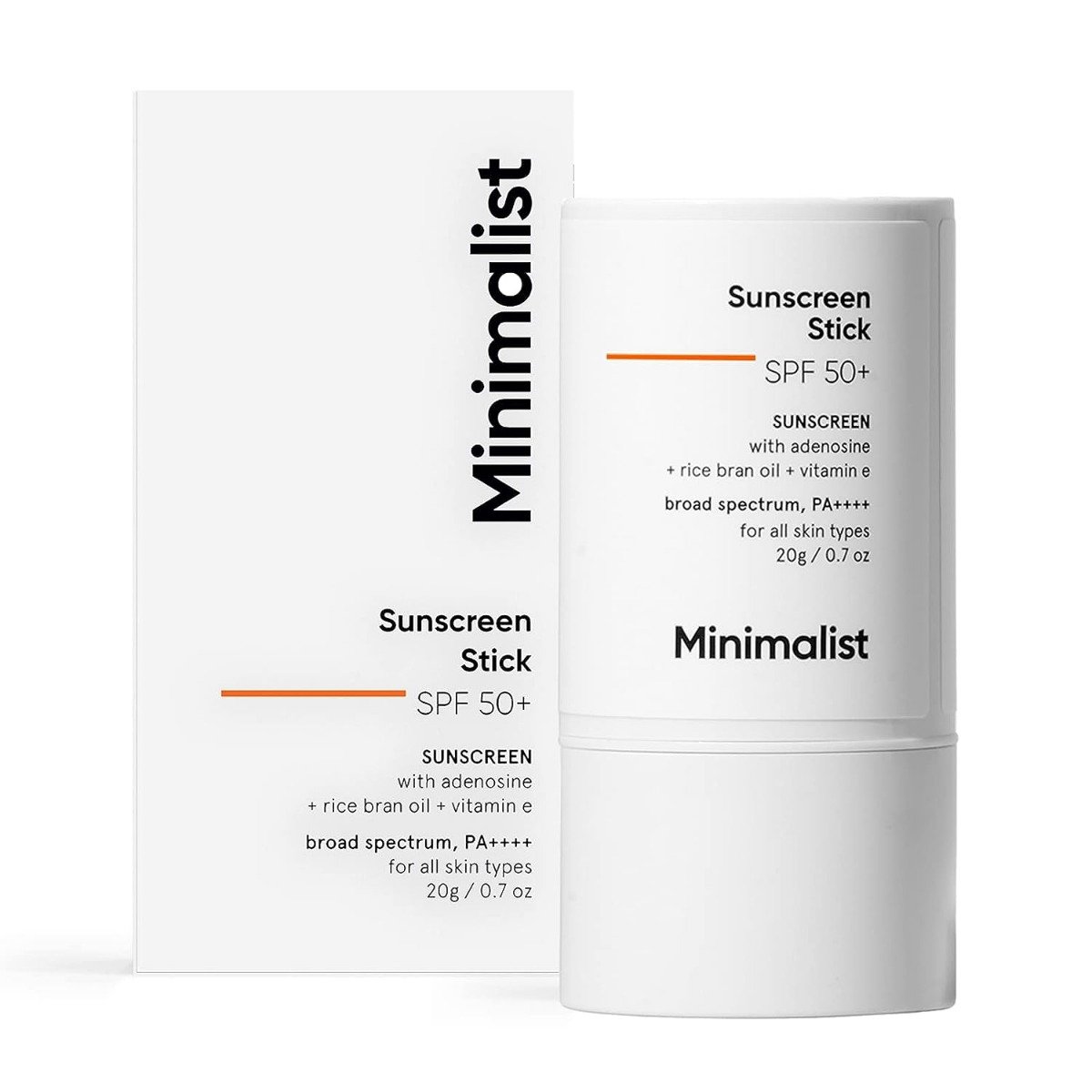 Minimalist SPF 50+ Sunscreen Stick, 20 gm, Pack of 1 Minimalist SPF 50+ Sunscreen Stick, 20 gm, Pack of 1