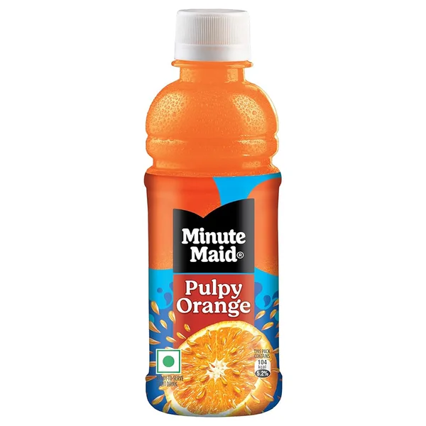 Minute Maid Pulpy Orange Juice, 200 ml