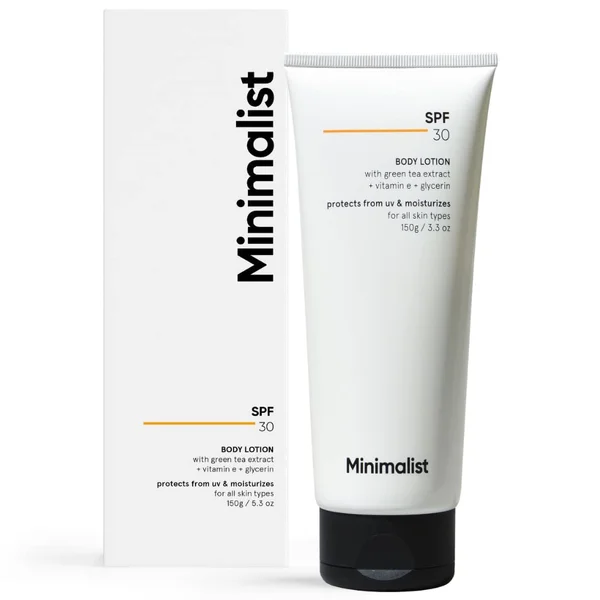 Minimalist Spf 30 Body Lotion, 150 gm, Pack of 1