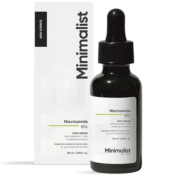 Minimalist Niacinamide 10% Face Serum, 60 ml, Pack of 1