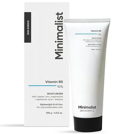 Minimalist Vitamin B5 10% Moisturizer, 100 gm