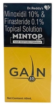 Mintop Gain 10% Topical Solution 60 ml