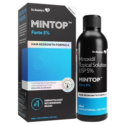 Mintop Forte 5% Solution, 60 ml, Pack of 1 Solution