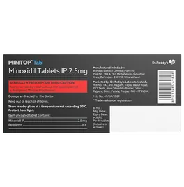 Buy Mintop 2.5 mg Tablet 10's online | Uses, Side Effects, Price and ...