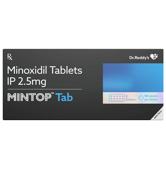 Mintop 2.5 mg Tablet 10's, Pack of 10 Mintop 2.5 mg Tablet 10's, Pack of 10