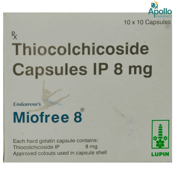 Miofree 8 Capsule 10's, Pack of 10 CAPSULES