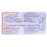 Miofree A 8 mg Tablet 10's, Pack of 10 TABLETS