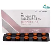 Mirnite 7.5 Tablet 10's, Pack of 10 TabletS