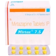 Mirtaz 7.5 Tablet 10's