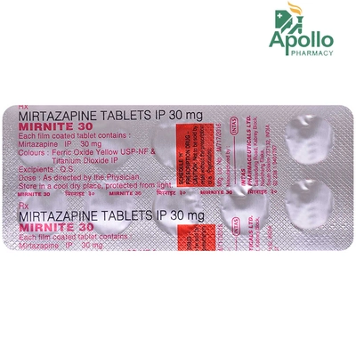 Mirnite 30 Tablet 10's, Pack of 10 TABLETS