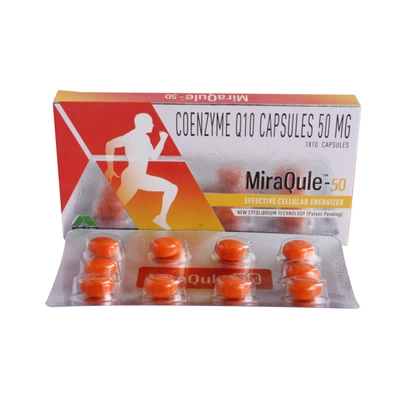 Miraqule 50 Capsule 10's, Pack of 10 CapsuleS