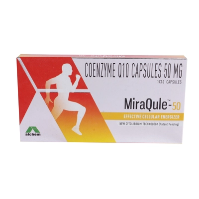 Miraqule 50 Capsule 10's, Pack of 10 CapsuleS