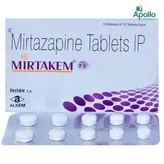 MIRTAKEM 7.5MG TABLET 10'S, Pack of 10 TabletS