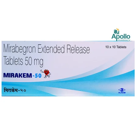 Mirakem-50 Tablet 10's