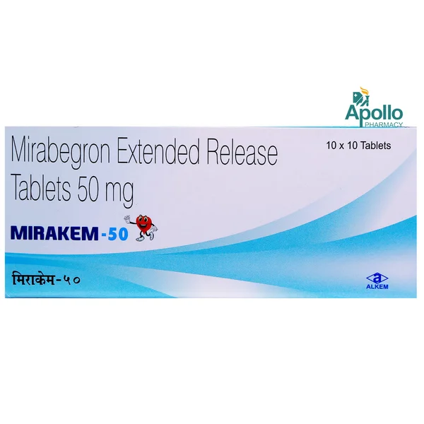 Mirakem-50 Tablet 10's, Pack of 10 TABLETS