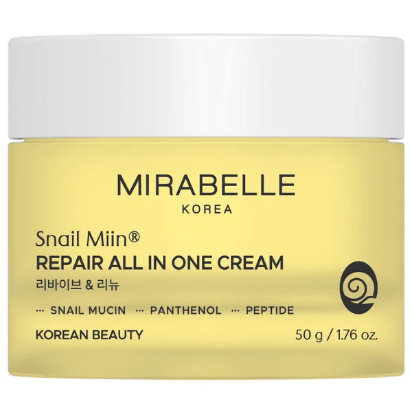 Mirabelle Korea Snail Miin Repair All In One Cream, 50 gm