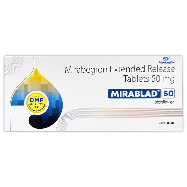 Mirablad 50 Tablet 10's