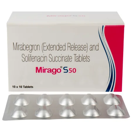 Mirago-S 50 Tablet 10's