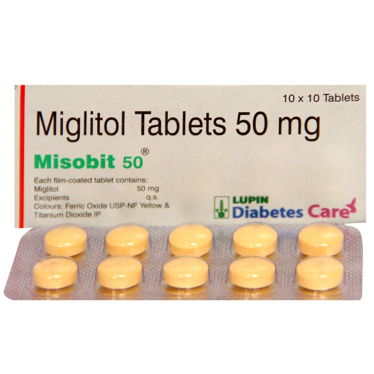 Misobit 50 Tablet 10's, Pack of 10 TabletS Misobit 50 Tablet 10's, Pack of 10 TabletS