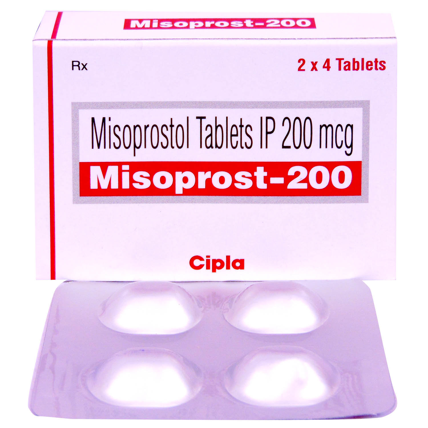 Misoprost-200 Tablet 4's, Pack of 4 TABLETS Misoprost-200 Tablet 4's, Pack of 4 TABLETS