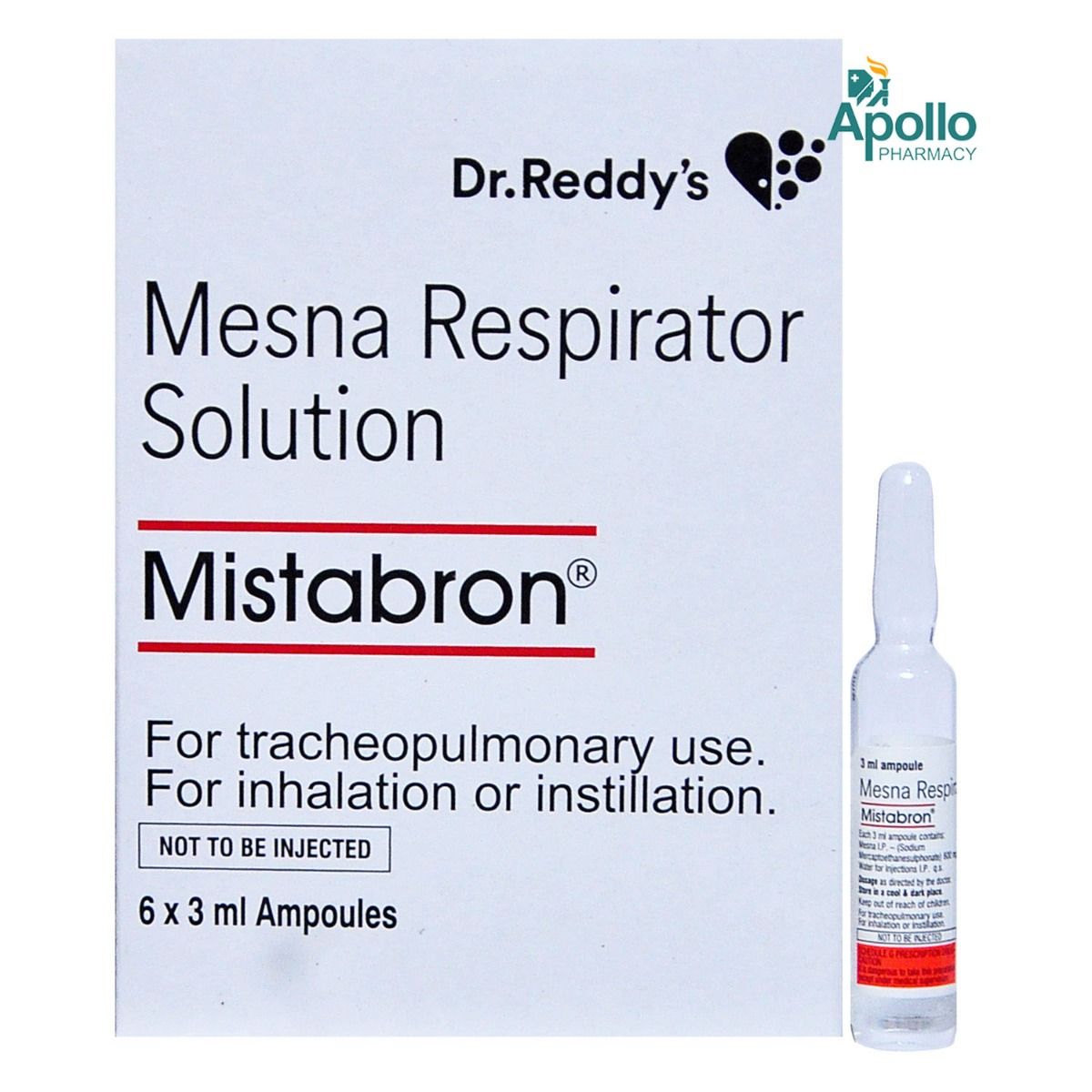 Mistabron Respirator Solution 3 ml Price, Uses, Side Effects ...